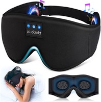 LC-dolida 3D Sleep Mask Bluetooth  Black