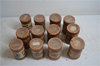 Lot #2 Edison Cylinders - Gold Moulded