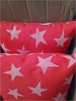 NEW Red Outdoor Patio Pillows