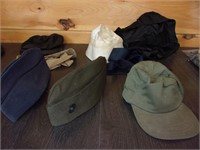 old military hats etc