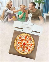 Sliding Pizza Peel Shovel with Handle
