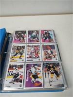 BINDER OF NHL ROOKIE CARDS 700 +