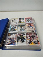 BINDER OF NHL GOALIE HOCKEY CARDS