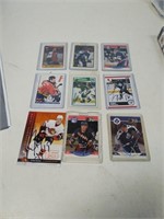 LOT OF 15 AUTOGRAPHED HOCKEY CARDS