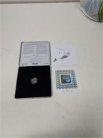 1999-2000 CANADA POST STAMP. IN METAL CASE