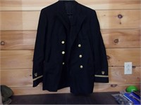 military medium officers coat
