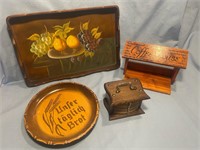 Vintage wooden items