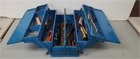 Vintage Tool Box & Contents.