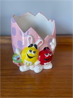 M&M’s Easter candy dish