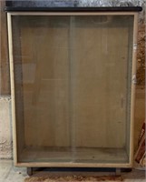 Metal Display Cabinet w/ Glass Doors