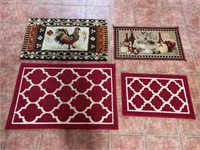 Four Doormats