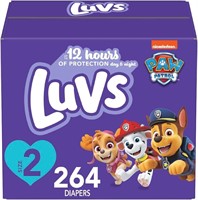 Luvs Diapers - Size 2  264 Count  Paw Patrol