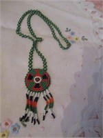 LOT 50...BEADED NECKLACE...NEWER CONDITION