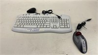Logitech Wireless keyboard & trackball