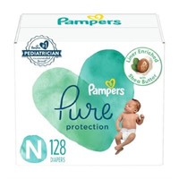 Pampers Pure Diapers Pack - Newborn 128ct