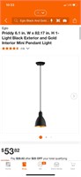 Elgo Black Matte Pendant Light (2)