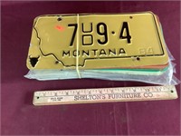 Stack Of License Plates- Some Vintage