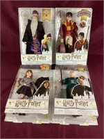 Four NIB Harry Pottery Figures From 2018
