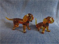 glass dogs .