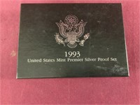 1993 U.S. Mint Premier Silver Proof Set With