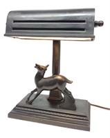 Frankart Art Deco Deer Table Lamp (Works)