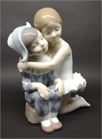 Lladro 4963 Harlequin & Ballerina Porcelain Figure