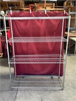 Welded Wire Metal Shelving Unit, NSF