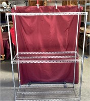 Welded Wire Metal Shelving Unit, NSF