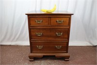 Vintage Stickley 3-Drawer Bedside Table