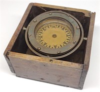 A. Lietz Co Ship's Box Compass