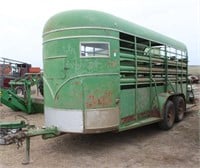 1976 Hale livestock trailer