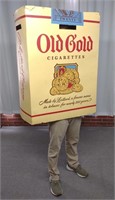 1950's Old Gold Cigarette Box Advertising Costume