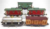 5 Pre-war Lionel Toy Train Cars