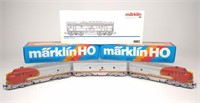 Marklin Santa Fe HO Train Set w/ Box
