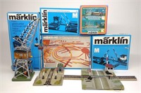5 Marklin HO Train Accessories w/ Boxes