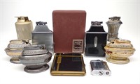 9 Vintage Ronson Case & Table Lighters