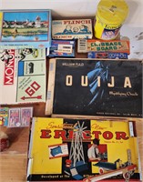 VTG Lot Of 11 Board Games & Puzzles See Pics