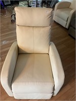 Nice reclining leather style chair