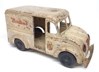 Kingsbury Bordens Milk Truck Windup Toy