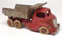 Hubley Overhang Dump Truck Toy