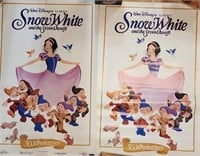 Pair Of Snow White Movie Posters 50th Anniversary