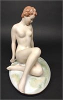 Royal Dux Art Deco Nude Porcelain Figure