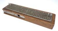 19th C. Le Count Style Cribbage Board