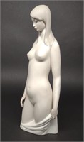 Lladro Nude Torso In White Figure #4512