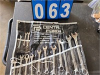14 peice wrench set central forge