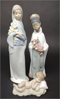 3 Lladro Nativity Figures (#4675, #4670, #4650)