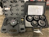 Set a 5 gear wrench oil filter wrenches and a