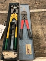 Set of 2 crimping tools