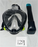 US Divers Dryview Full-Face Snorkeling Mask