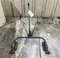 Blue wheel dolly